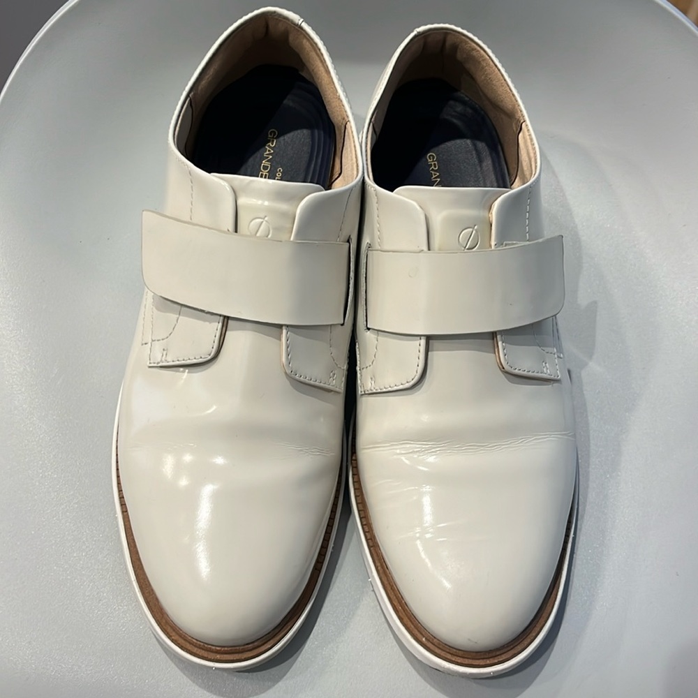 COLE HAAN Grand Evolution Leather Loafers Women Sz 8